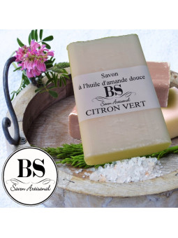 CITRON VERT SAVON PARFUMÉ ARTISANAL 120 GRS